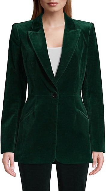 tahari green jacket