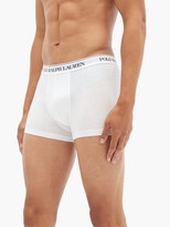 Thumbnail for your product : Polo Ralph Lauren Pack Of Three Logo-embroidered Boxer Briefs - White