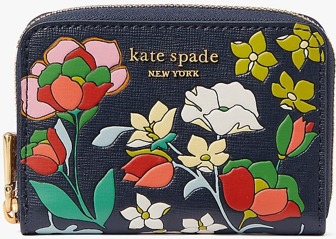 Kate Spade Morgan Flower Bed Embossed Continental Wallet