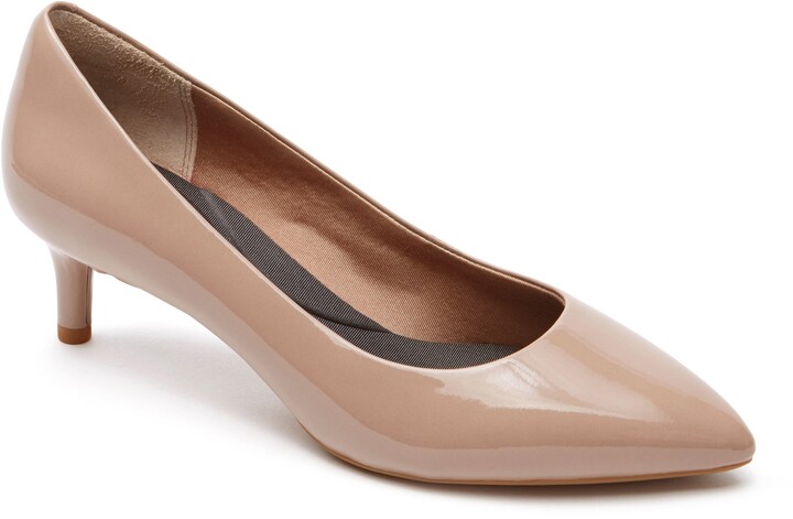 taupe slingback pumps