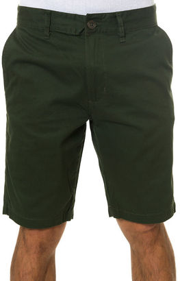 Elwood The Wknd Bedford Chino Shorts in Olive