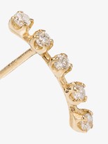 Thumbnail for your product : Loren Stewart 14K yellow gold diamond earring