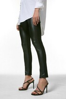 Thumbnail for your product : Karen Millen Faux Leather And Ponte Leggings