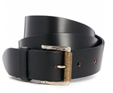 Thumbnail for your product : Black & Brown Jess Slim Leather Jeans Belt With Two Tone Vintage Buckle