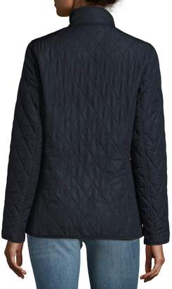 Barbour Combe Polar-Quilt Utility Jacket, Navy