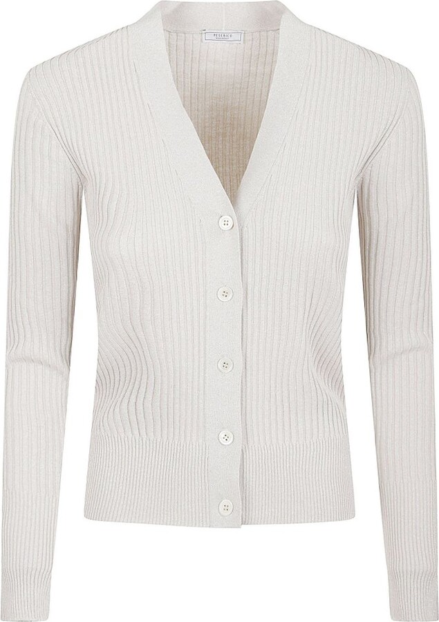 Peserico Ribbed Knit Sweater