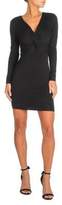 Thumbnail for your product : GUESS Samantha Knot Front Long Sleeve Bodycon Dress