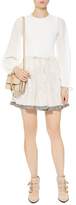 Thumbnail for your product : Chloé Ruffle Hem Sequin Skirt