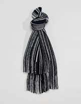 Thumbnail for your product : New Look Striped Scarf In Black And White