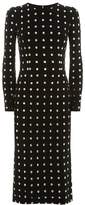 Thumbnail for your product : Dolce & Gabbana Crystal Embellished Midi Dress