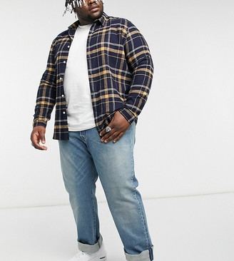 big and tall black levi jeans