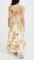 Thumbnail for your product : Farm Rio Off White Cashew Crossed Back Dress