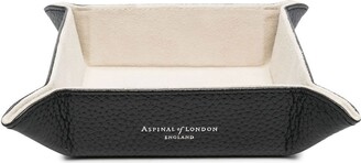 Aspinal of London Leather Table Tray