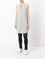 Thumbnail for your product : Brunello Cucinelli striped shirt dress - women - Silk - M