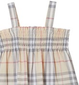 Thumbnail for your product : Burberry Check Cotton Muslin Dress & Diaper Cover