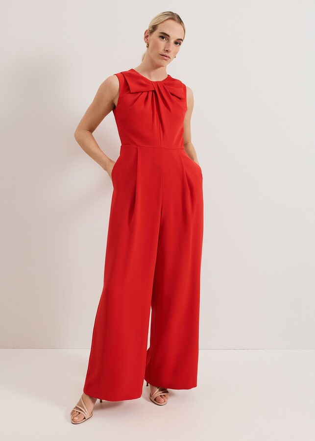 Phase Eight Women's Red Jumpsuits Rompers ShopStyle UK