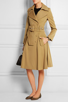 Thumbnail for your product : Tibi Bouchra Jarrar Wool-blend gabardine trench coat