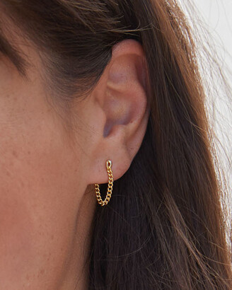 Gorjana Wilder Chain Huggies Earring