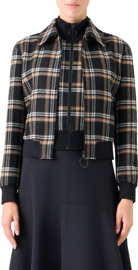 ジャケット・アウター BLACK THEREDTHREAD OVER TWEED ZIP JACKET TravisMathew Women's Moveknit Jacket - Worldwide Golf Shops