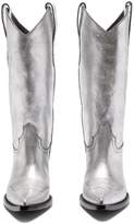Thumbnail for your product : Maison Margiela Western Leather Boots - Womens - Silver