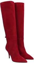 Thumbnail for your product : L'Autre Chose High Heels Boots In Red Suede