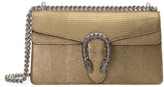 Thumbnail for your product : Gucci Dionysus Metallic Lizard Small Shoulder Bag