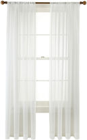Thumbnail for your product : Royal Velvet Crushed Voile Rod-Pocket Sheer Curtain Panel