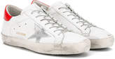 Thumbnail for your product : Golden Goose Deluxe Brand 31853 White Red Heel Superstar Sneakers