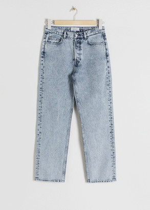 And other stories Straight Mid Rise Jeans
