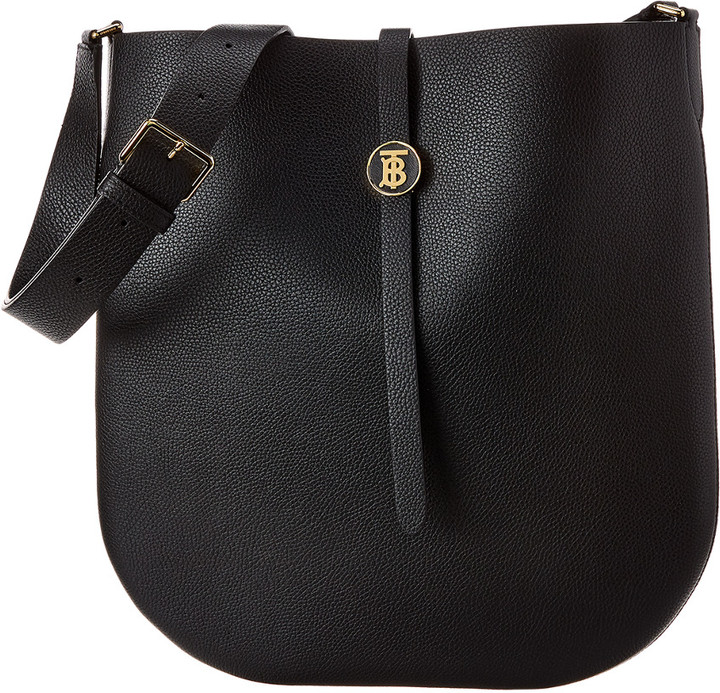 Burberry Anne Grainy Leather Shoulder Bag ShopStyle