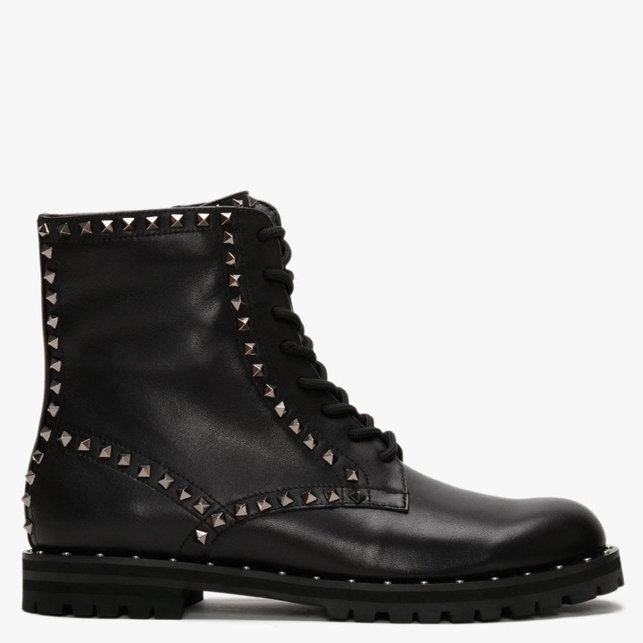 women's studded ankle boots uk