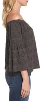 Thumbnail for your product : Lucky Brand Women's Eyelet Off The Shoulder Blouse