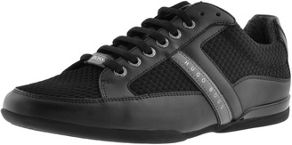 BOSS GREEN Space Lowp Trainers Black
