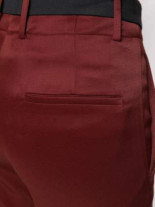 Incotex satin-finnish tailored trousers