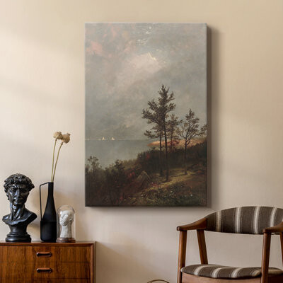 Alcott Hill Vintage Landscape CXII -Custom Wrapped Gallery Cavas