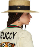 Thumbnail for your product : Gucci Gold Alba Hat