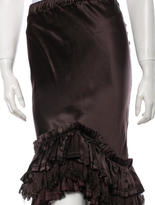 Thumbnail for your product : Roberto Cavalli Silk Skirt