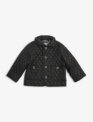 burberry kids quilted jacket