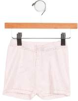 Thumbnail for your product : Billieblush Girls' Metallic Knit Shorts w/ Tags pink Girls' Metallic Knit Shorts w/ Tags