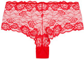 Thumbnail for your product : City Chic Kira Lace Boyshort - red