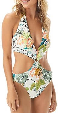 Vince Camuto Ring One Piece Swimsuit