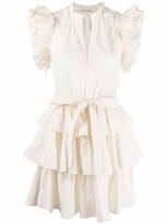 Thumbnail for your product : Ulla Johnson Honoria cotton poplin dress