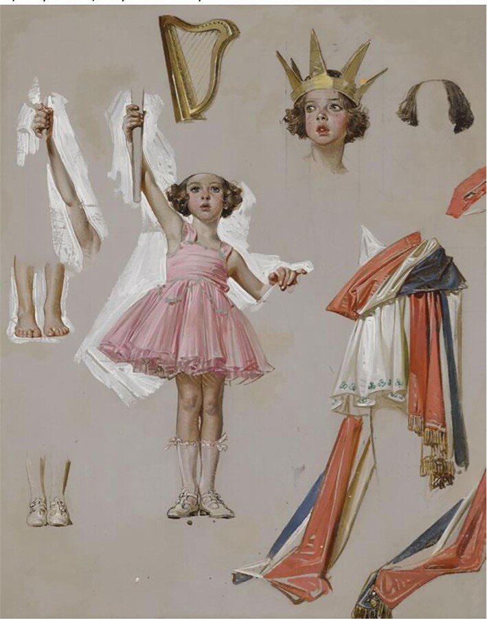 Joseph Christian Leyendecker, Study for Irish Liberty, 1922