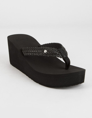 roxy wedge shoes