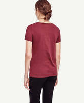 Thumbnail for your product : Ann Taylor Cotton Scoop Neck Tee