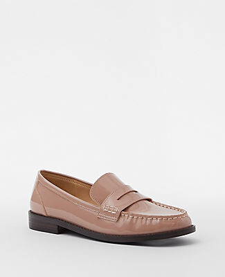 Ann Taylor Gathered Seam Penny Loafers