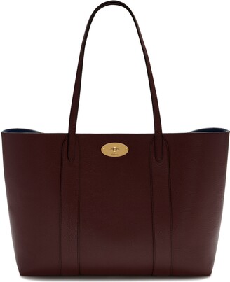 Mulberry Bayswater Tote Black Small Classic Grain