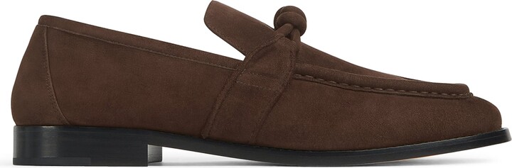 Bottega Veneta Suede Astaire Loafers