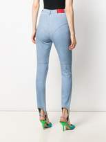 Thumbnail for your product : Alessandra Rich Fab high-rise jeans