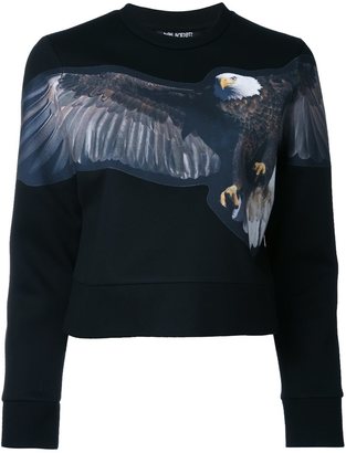 Neil Barrett eagle print sweatshirt